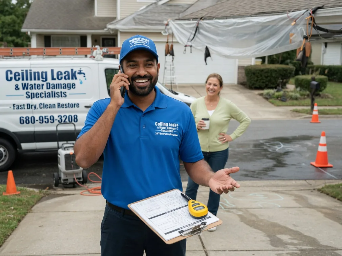 Ceiling Leak Cleanup Southwick, MA FAQs